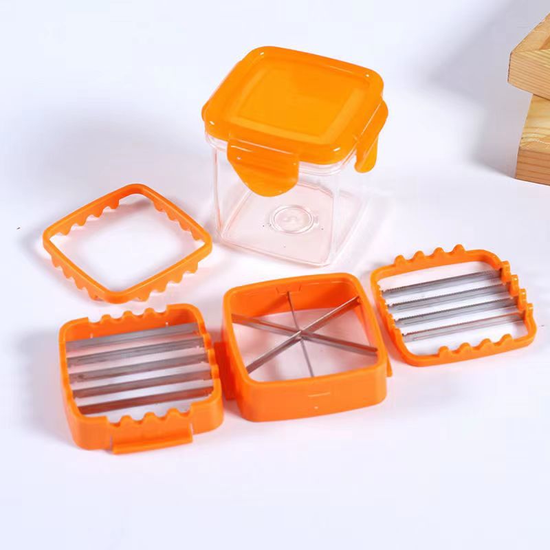 Home Kitchen 5-in-1 Press Vegetable Cutter Fruit Salad Vegetable Cutter Shred Vegetables